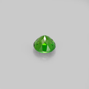 Diopside cromifero naturale verde da 0,56 ct, taglio rotondo, VS