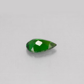 Diopside di cromo Verde naturale da 0.68 ct, Forma a pera, VS