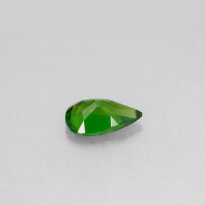 Diopside di cromo Verde naturale da 0.81 ct, Forma a pera, VS
