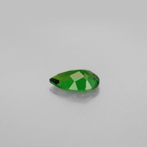 Diopside cromifero naturale verde da 0,83 ct, taglio a pera, VS