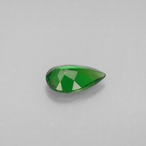 Diopside di cromo Verde naturale da 0.76 ct, Forma a pera, VS