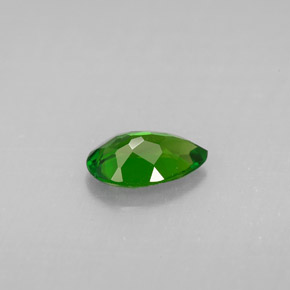 Diopside di cromo Verde naturale da 0.82 ct, Forma a pera, VS