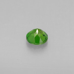 Diopside di cromo Verde naturale da 0.56 ct, Taglio rotondo, VS