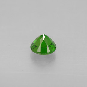 Diopside cromifero naturale verde da 0,54 ct, taglio rotondo, VS