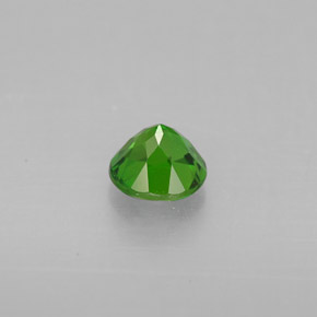 Diopside di cromo Verde naturale da 0.55 ct, Taglio rotondo, VS