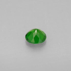 Diopside cromifero naturale verde da 0,49 ct, taglio rotondo, VS