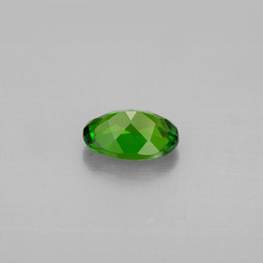 Diopside cromifero naturale verde da 0,86 ct, taglio ovale, VVS-VS
