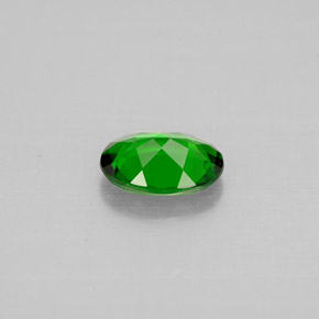 Diopside cromifero naturale verde da 0,72 ct, taglio ovale, VVS-VS