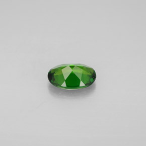Diopside di cromo Verde naturale da 0.75 ct, Taglio ovale, VVS