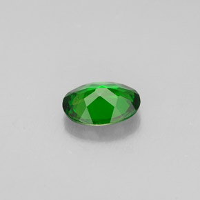 Diopside di cromo Verde naturale da 0.61 ct, Taglio ovale, VVS