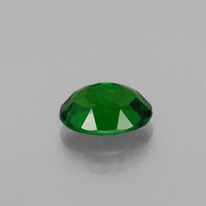 Diopside cromifero naturale verde da 0,90 ct, taglio ovale, SI