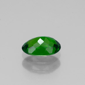 Diopside di cromo Verde naturale da 0.58 ct, Taglio ovale, VVS