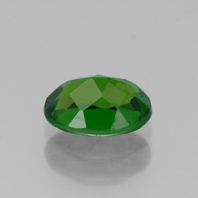 Diopside cromifero naturale verde da 0,91 ct, taglio ovale, VS-SI