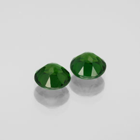 Diopside cromifero naturale verde da  ct, taglio rotondo, VS