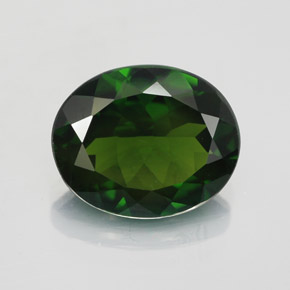 Diopside di cromo Verde naturale da 3.51 ct, Taglio ovale, VS