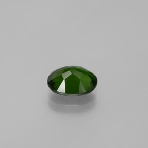 Diopside cromifero naturale verde da 1,54 ct, taglio ovale, VVS