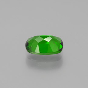 Diopside di cromo Verde naturale da 0.87 ct, Taglio a cuscino, VVS-VS