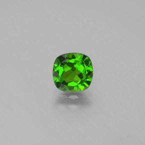 Diopside di cromo Verde naturale da 1.02 ct, Taglio a cuscino, VS