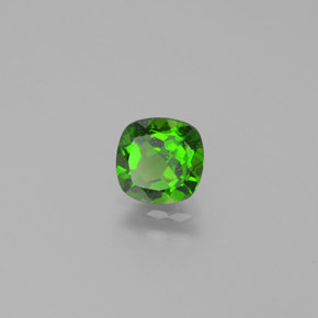 Diopside di cromo Verde naturale da 1.02 ct, Taglio a cuscino, VS