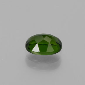 Diopside cromifero naturale verde da 1,05 ct, taglio ovale, VS