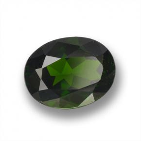 Diopside cromifero naturale verde da 2,09 ct, taglio ovale, VS