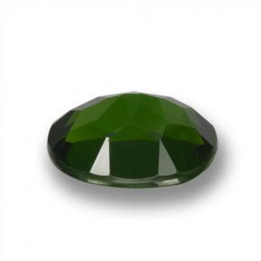 Diopside cromifero naturale verde da 2,09 ct, taglio ovale, VS