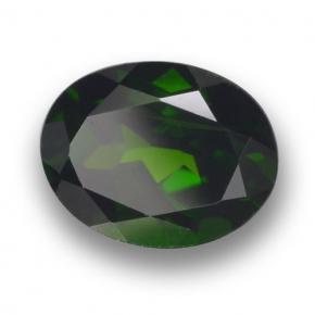 Diopside di cromo Verde naturale da 2.12 ct, Taglio ovale, VS