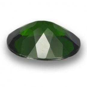 Diopside cromifero naturale verde da 3,60 ct, taglio ovale, VS