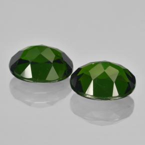 Diopside cromifero naturale verde da  ct, taglio ovale, VS