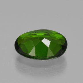 Diopside cromifero naturale verde da 1,06 ct, taglio ovale, VS