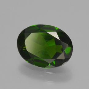 Diopside di cromo Verde naturale da 1.12 ct, Taglio ovale, VS