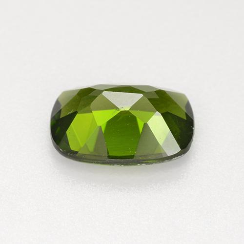 Diopside cromifero naturale verde da 1,32 ct, taglio a cuscino, VVS-VS