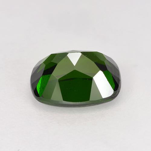 Diopside cromifero naturale verde da 1,70 ct, taglio a cuscino, VVS-VS