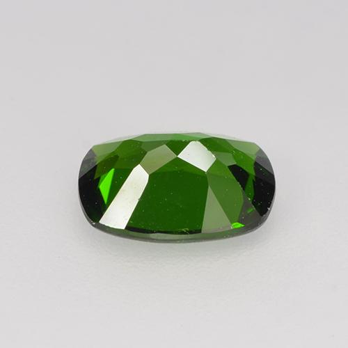 Diopside di cromo Verde medio-scuro naturale da 1.22 ct, Taglio a cuscino, VS