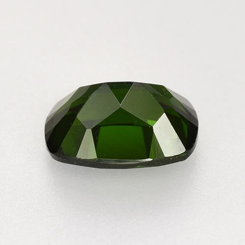 Diopside cromifero naturale verde da 1,52 ct, taglio a cuscino, VVS-VS