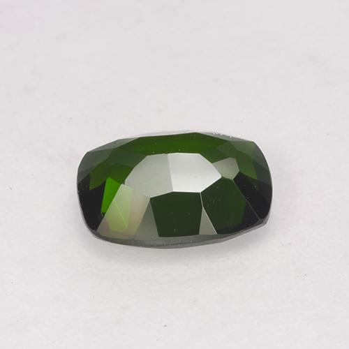 Diopside cromifero naturale verde da 1,44 ct, taglio a cuscino, VVS-VS