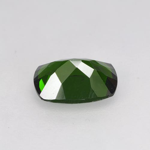 Diopside cromifero naturale verde da 1,36 ct, taglio a cuscino, VS