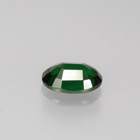 Tormalina cromo Verde naturale da 0.49 ct, Taglio ovale, VVS-VS