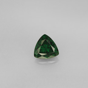 Tormalina cromifera naturale verde da 0,51 ct, trillion, VVS-VS
