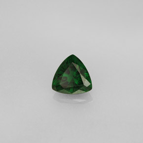Tormalina cromifera naturale verde da 0,51 ct, trillion, VVS-VS