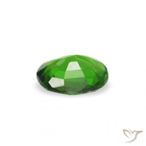 Tormalina cromo Medium Dark-Green naturale da 0.18 ct, Ovale, VS