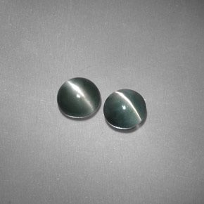 Chrysoberyl cat's eye naturale verde da  ct, trasparente, trasparente/traslucido