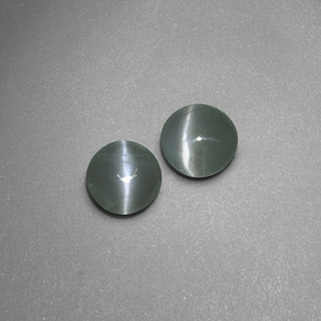 Chrysoberyl cat's eye naturale verde da  ct, trasparente, trasparente/traslucido