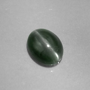 Crisoberillo occhio di gatto verde naturale da 0,80 ct, trasparente, trasparente/traslucido