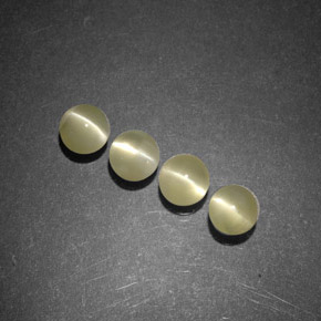 Chrysoberyl cat's eye naturale oro da  ct, trasparente, trasparente/traslucido