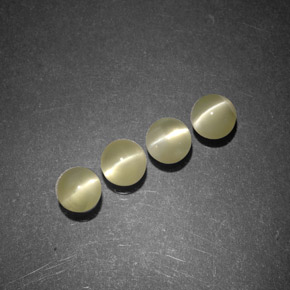 Chrysoberyl cat's eye naturale oro da  ct, trasparente, trasparente/traslucido