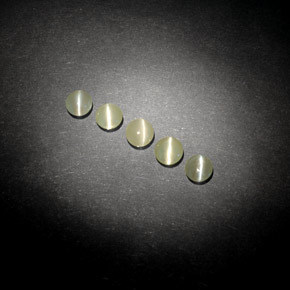 Gemme di Crisoberillo effetto occhio di gatto Verde giallastro naturale da  ct, Trasparente, Trasparente/Traslucido