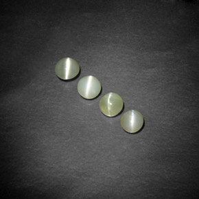 Gemme di Crisoberillo effetto occhio di gatto Verde giallastro naturale da  ct, Trasparente, Trasparente/Traslucido