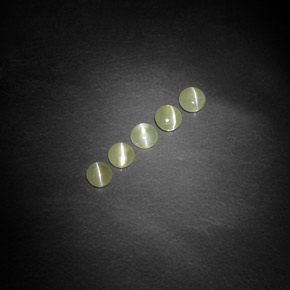 Gemme di Crisoberillo effetto occhio di gatto Verde giallastro naturale da  ct, Trasparente, Trasparente/Traslucido