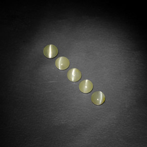 Gemme di Crisoberillo effetto occhio di gatto Verde giallastro naturale da  ct, Trasparente, Trasparente/Traslucido